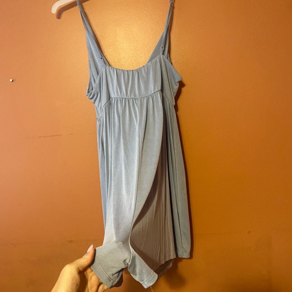 Urban outfitters Riviera Plunging Romper in periwinkle - Picture 5 of 5